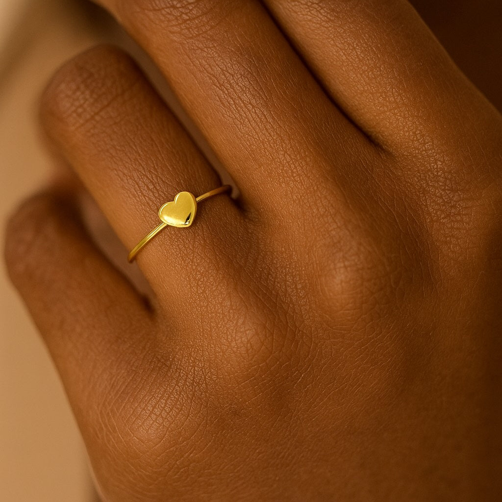 Puffy Heart Ring