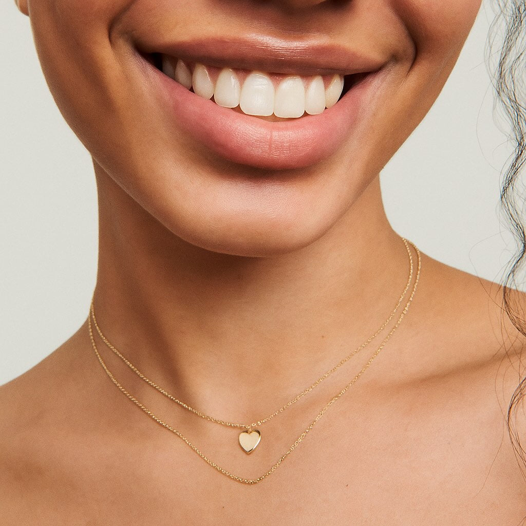 10k Solid Gold Necklaces