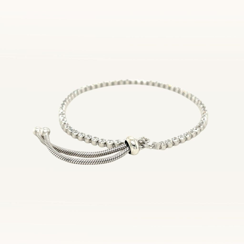 Tennis Lariat Bracelet