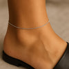 Singapore Chain Anklet 10k Gold