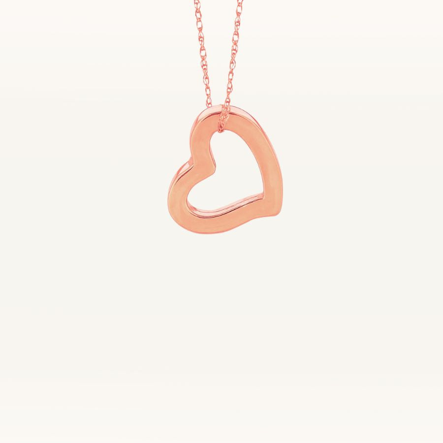 Open Heart Necklace