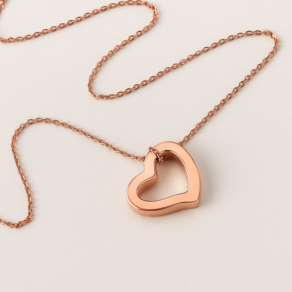 Open Heart Necklace