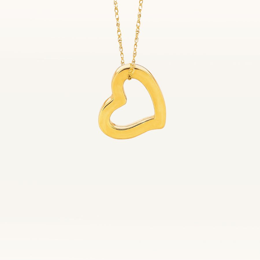 Open Heart Necklace
