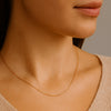 Dainty Chain Necklace 14k Gold