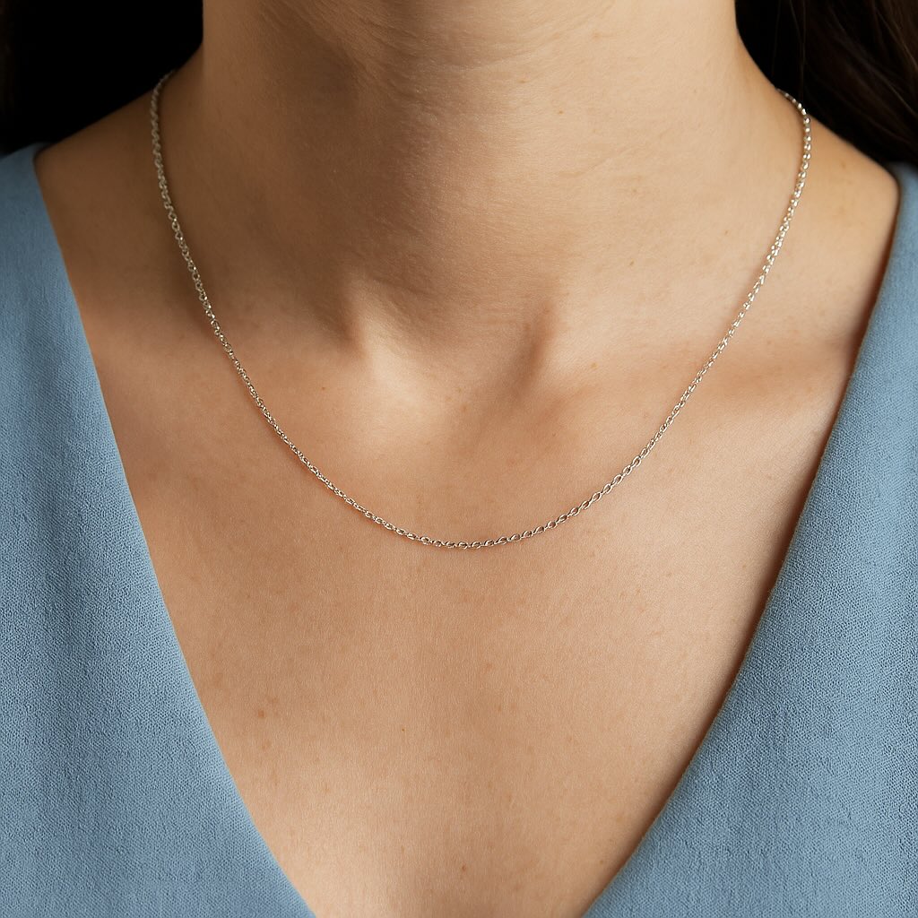 Signature Dainty Chain Necklace 14k Gold