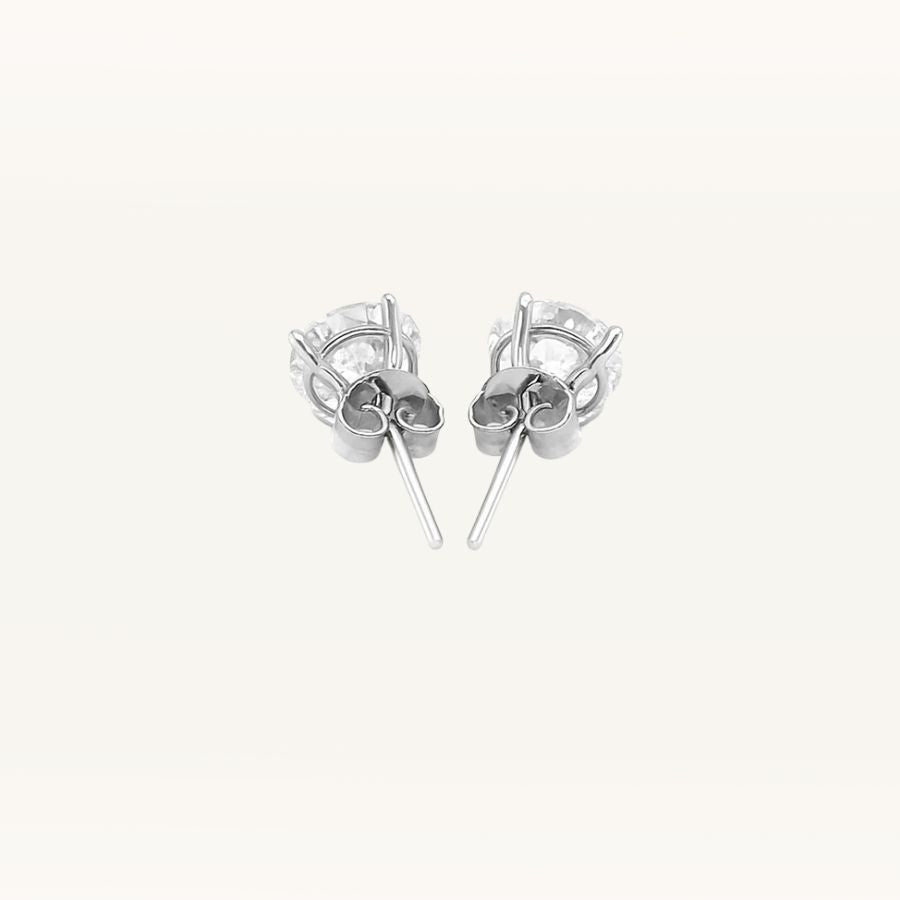Stone Stud Earrings