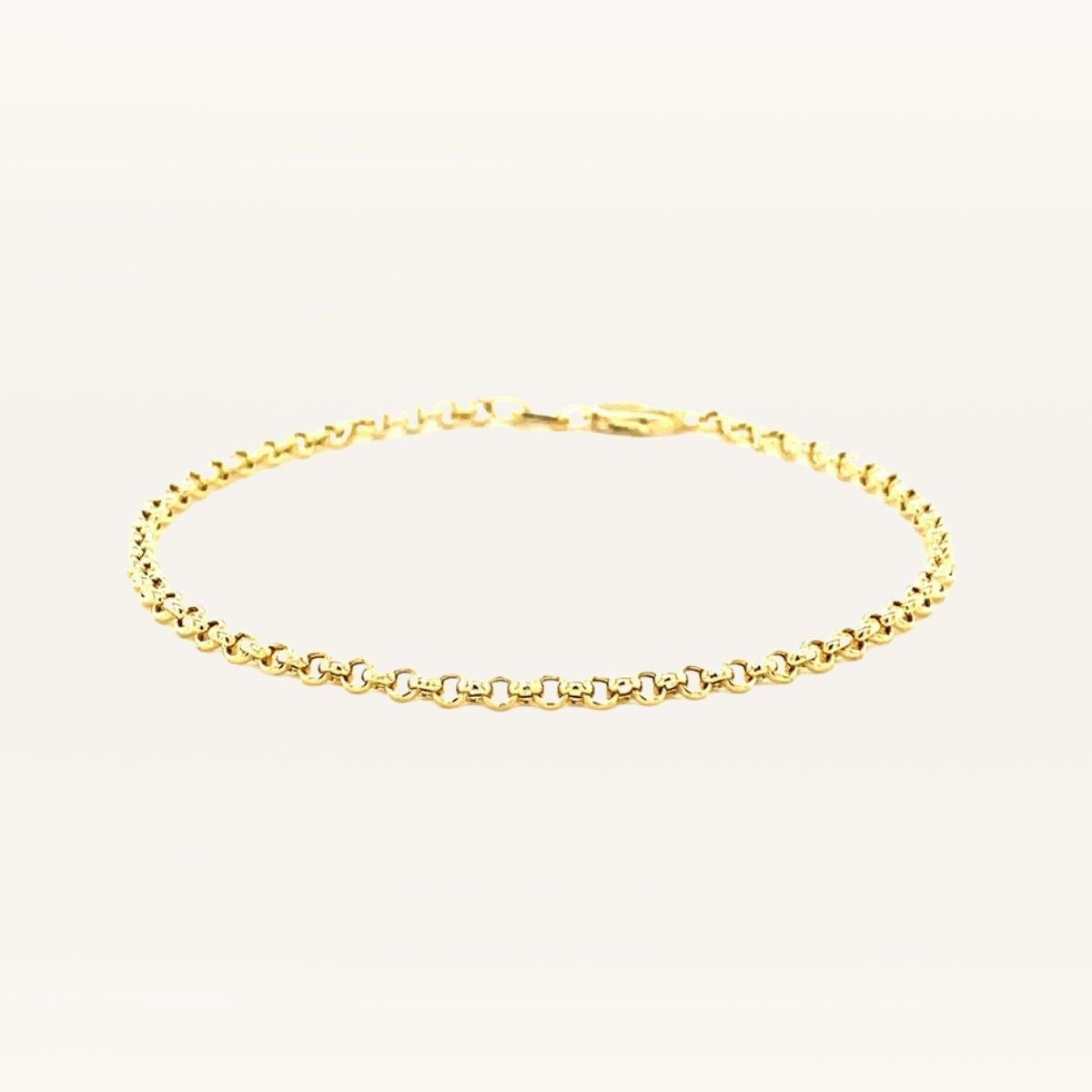 Classic Rolo Chain Bracelet