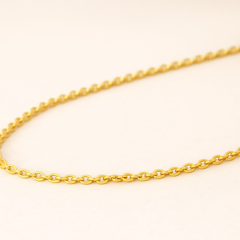 Dainty Chain Necklace 14k Gold