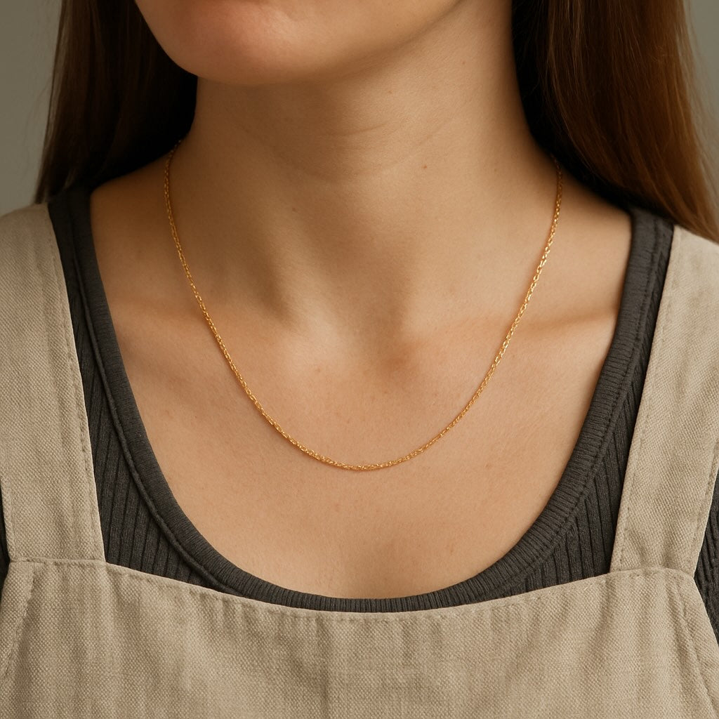 Signature Fine Chain Necklace