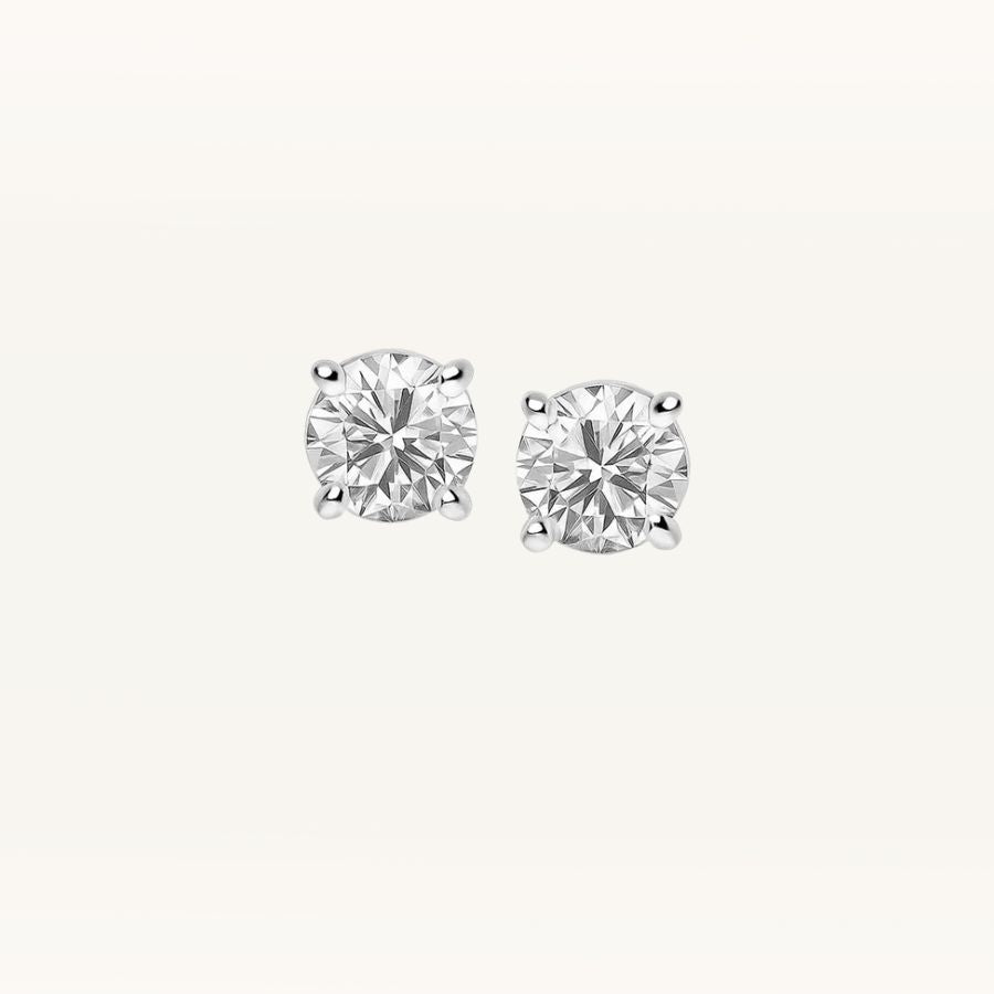 Mini Stone Stud Earrings