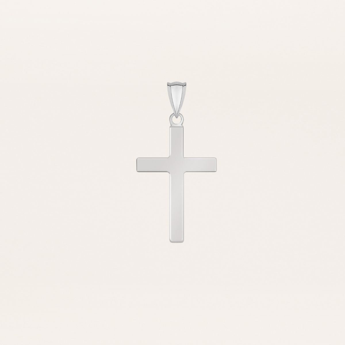 Flat Cross Pendant