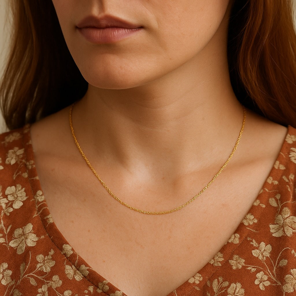 Signature Fine Chain Necklace