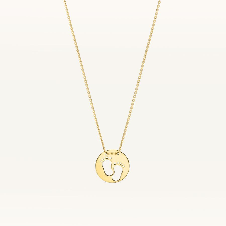 Baby Footprints Necklace