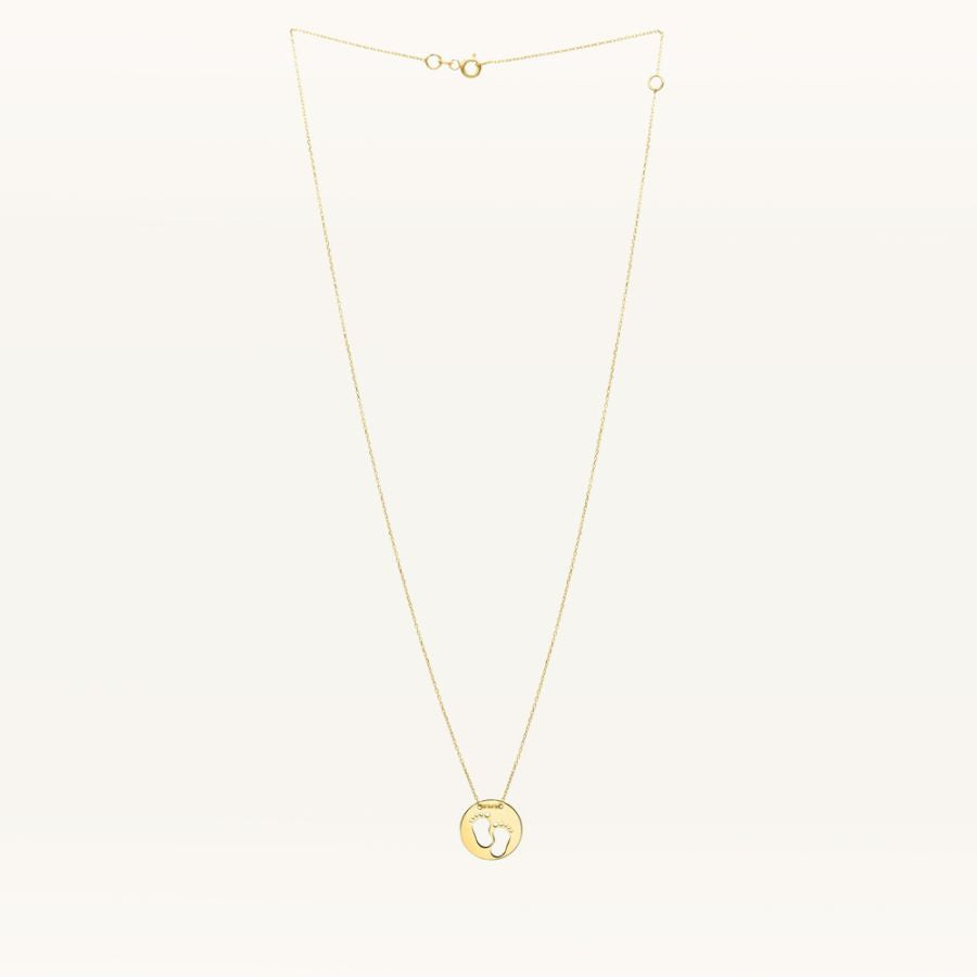 Baby Footprints Necklace