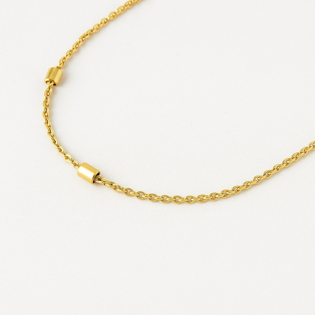 Barrel Chain Necklace