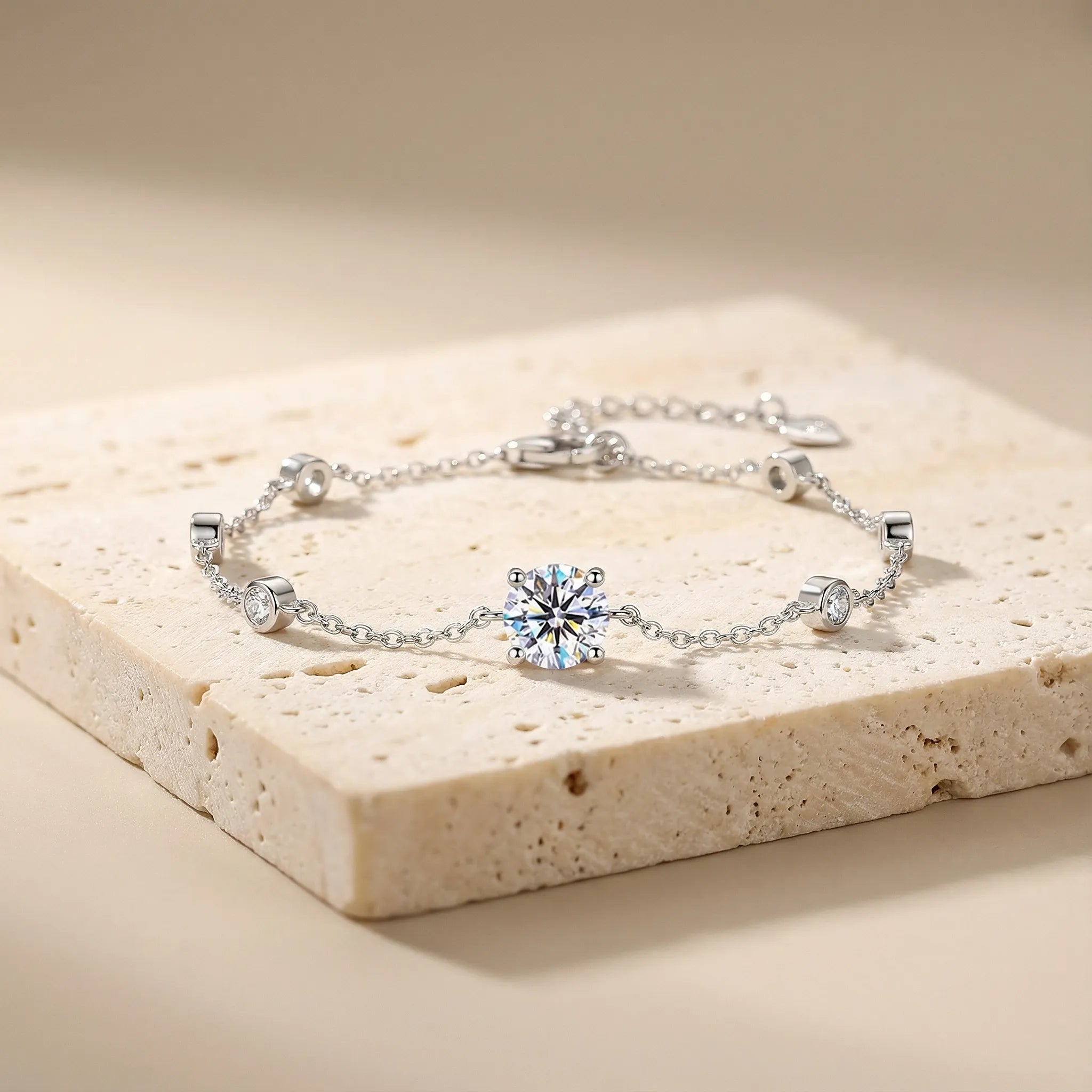 "Bianca" Moissanite Bracelet