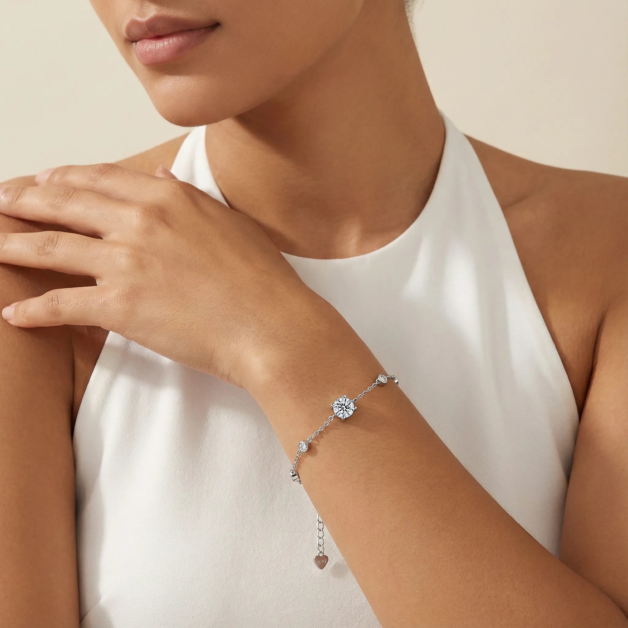 "Bianca" Moissanite Bracelet