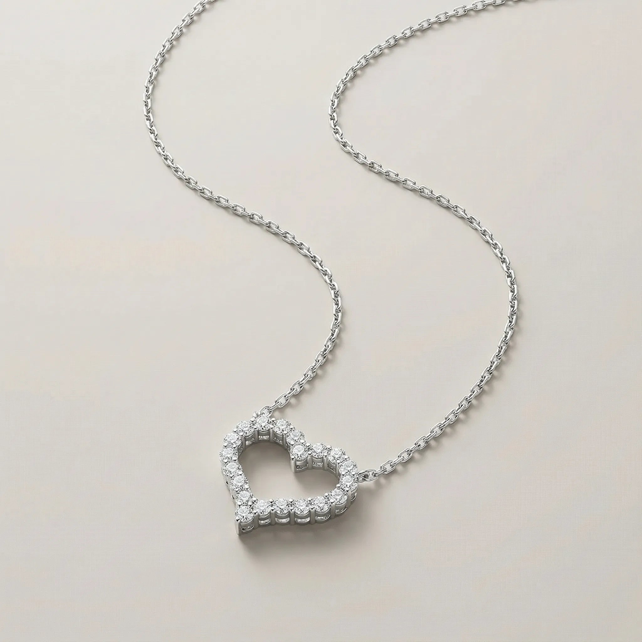 "Clara" Moissanite Pendant Necklace