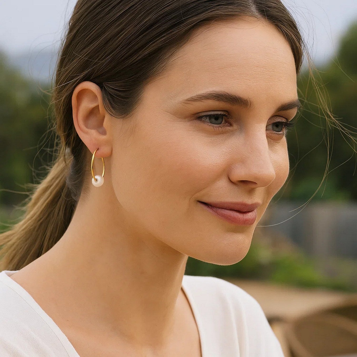 Endless Pearl Earrings