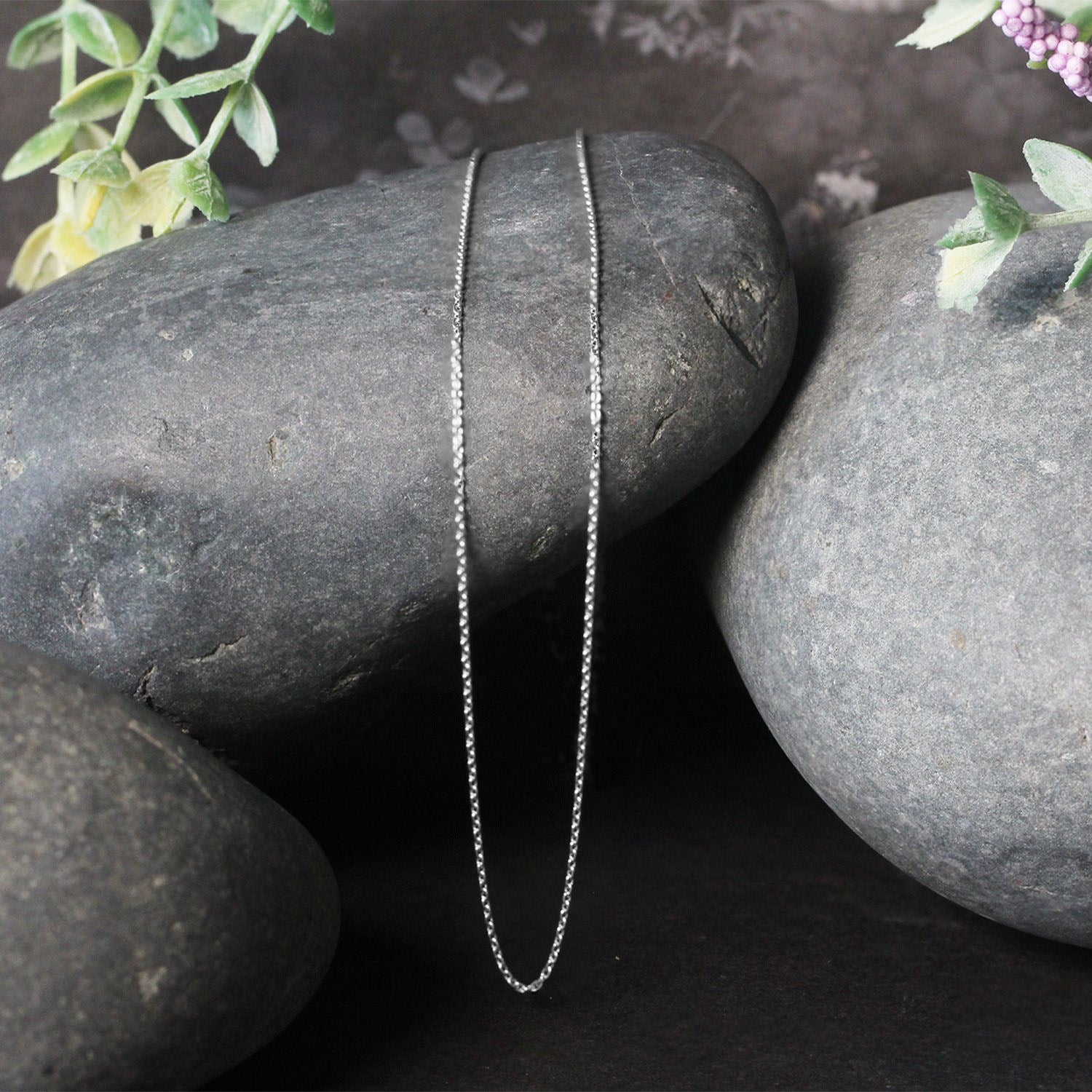 Dainty Chain Necklace 14k Gold