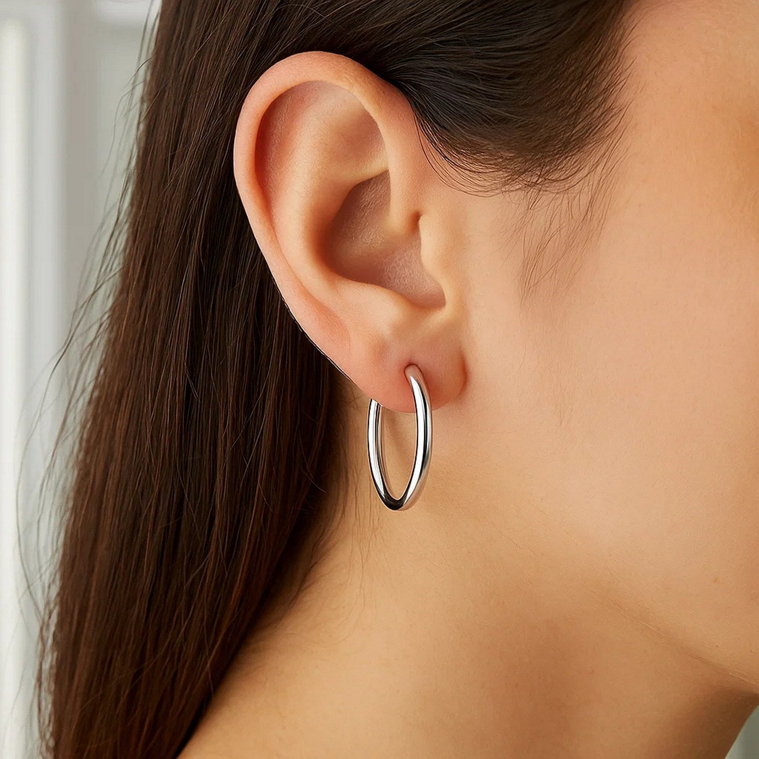 Medium Hoop Earrings