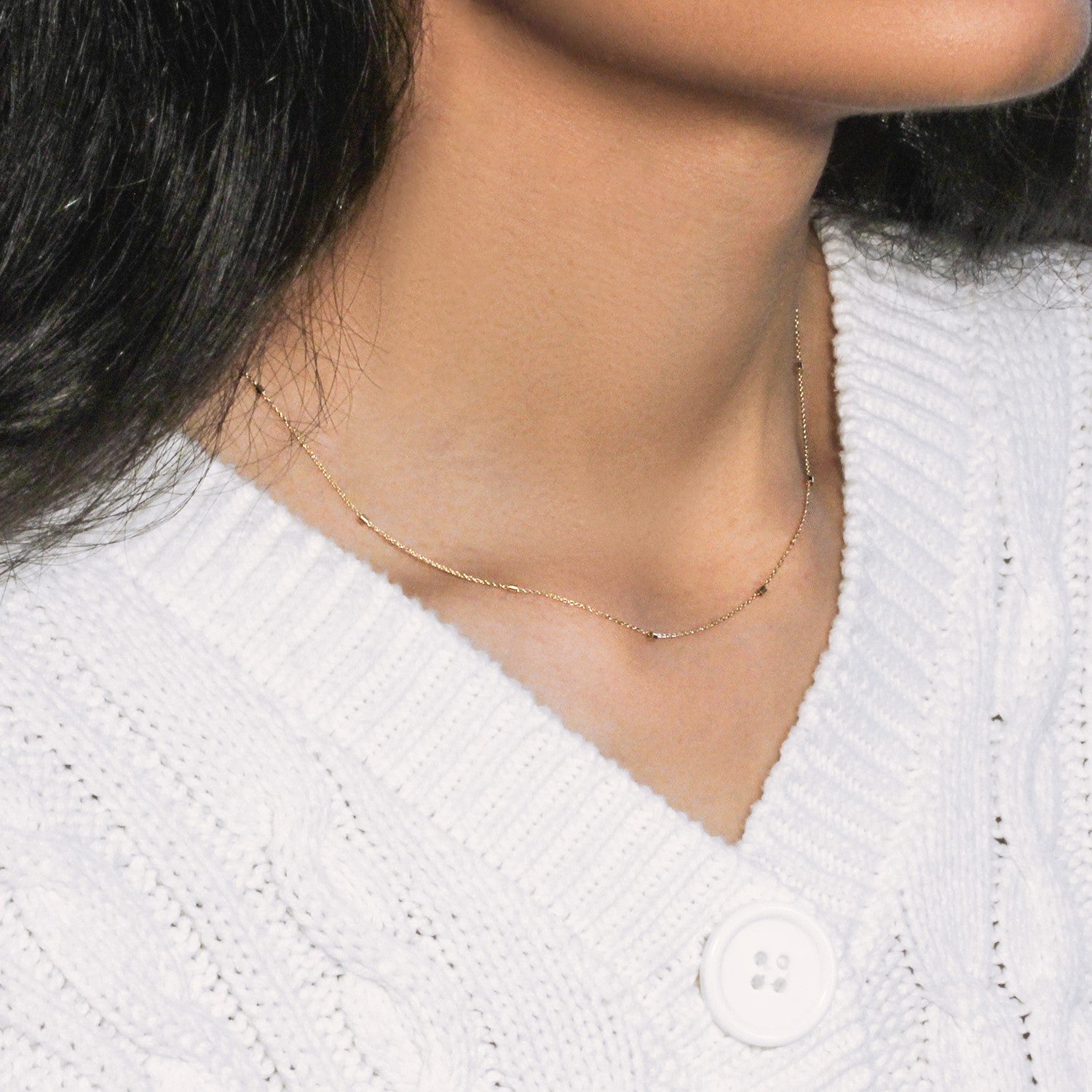 Barrel Chain Necklace