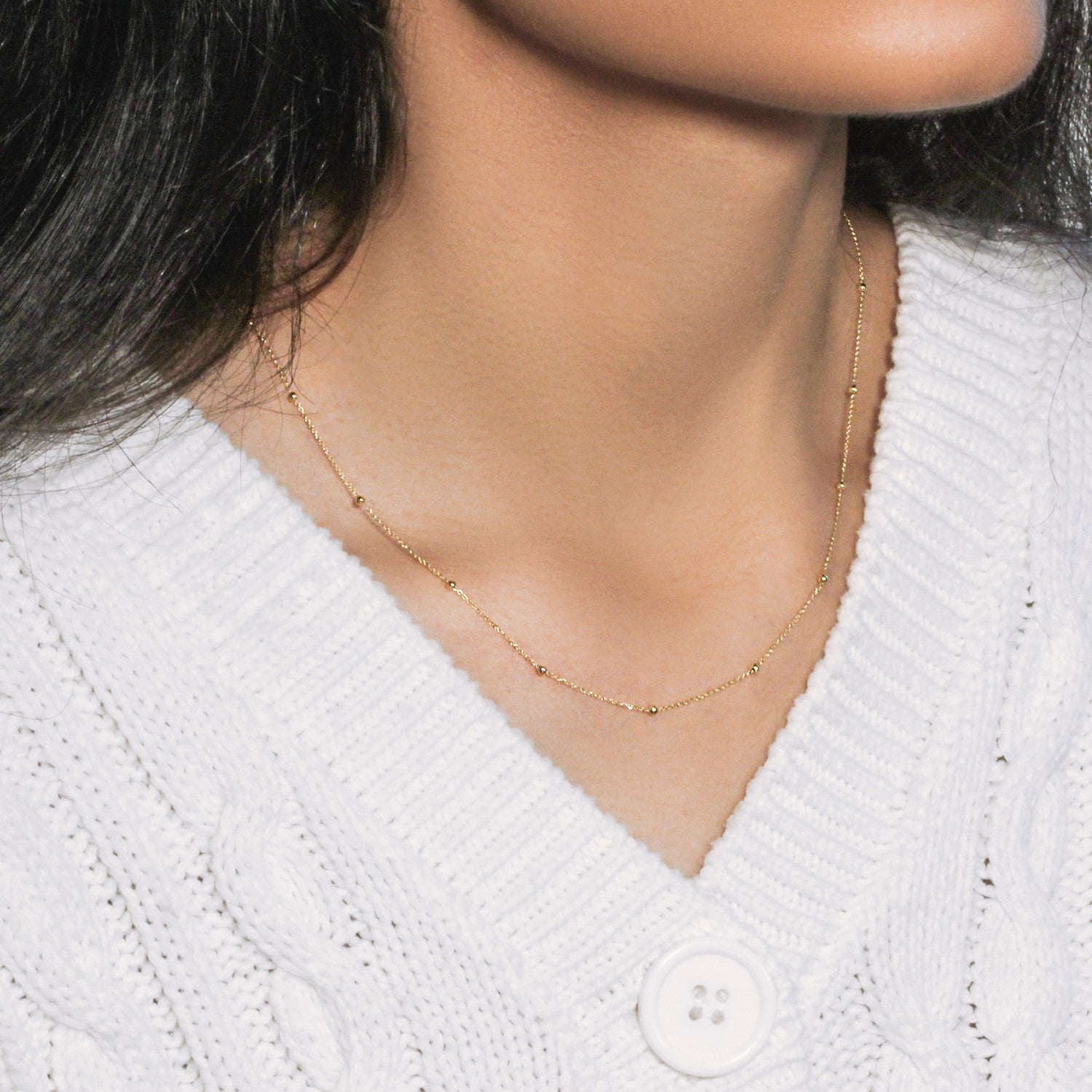 Sphere Chain Necklace
