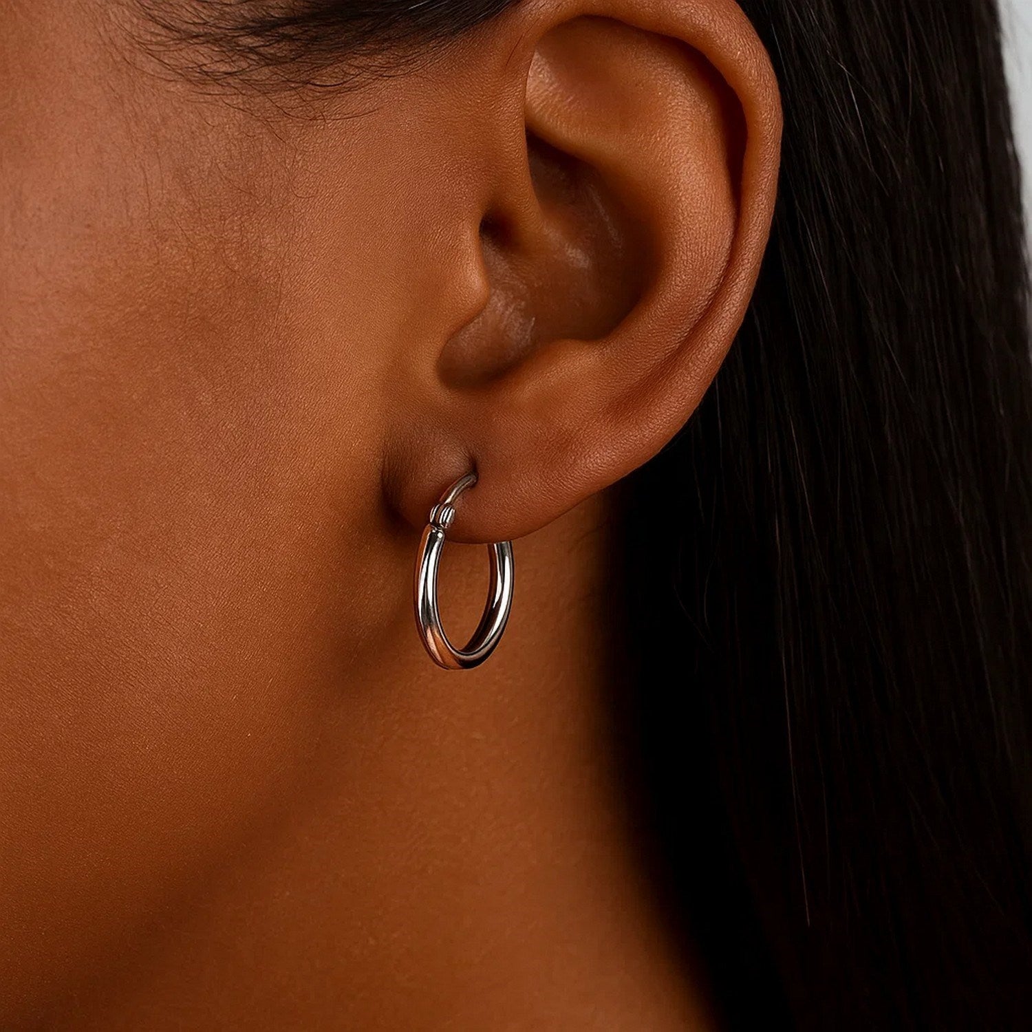 Small Fine Hoop Earrings