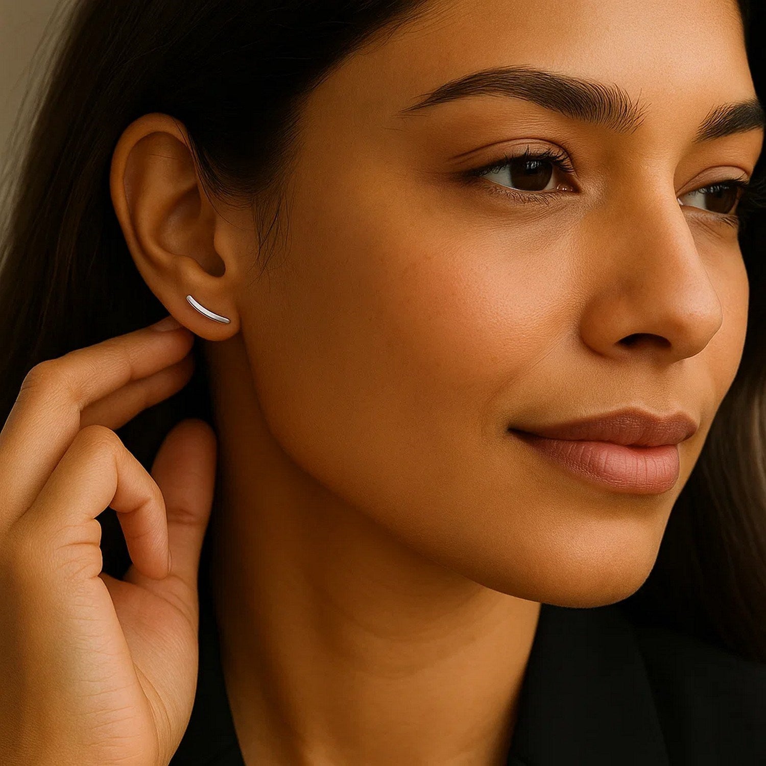 Curve Climber Earrings