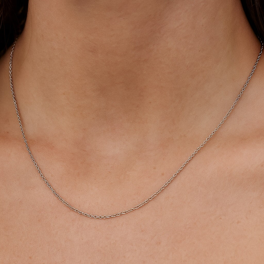 Dainty Chain Necklace 14k Gold