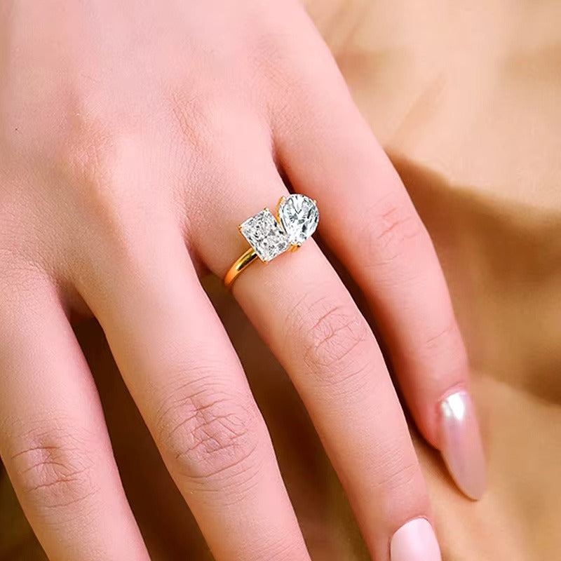 "Diana" Moissanite Ring