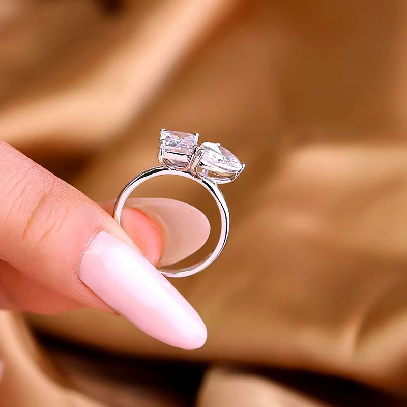 "Diana" Moissanite Ring