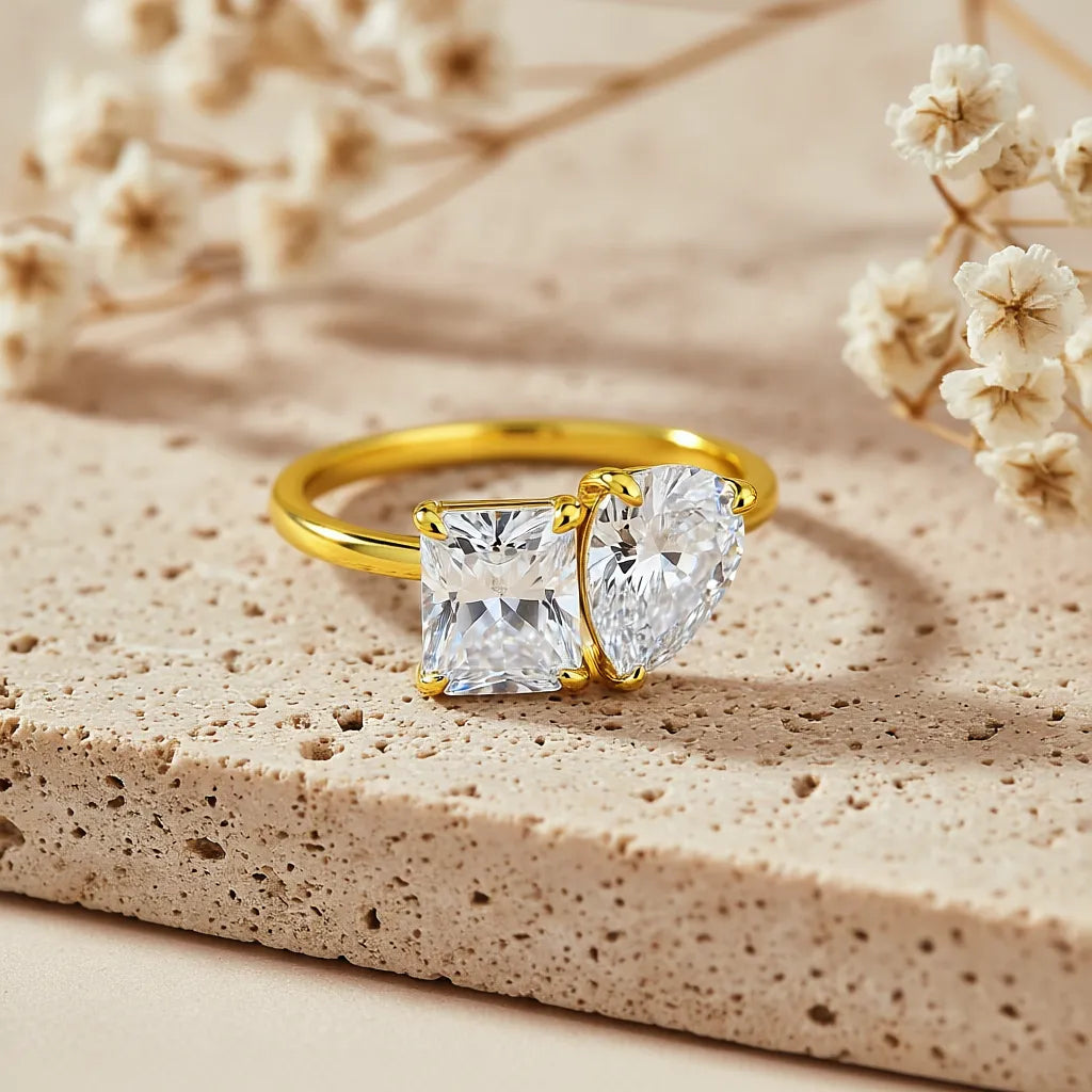 "Diana" Moissanite Ring