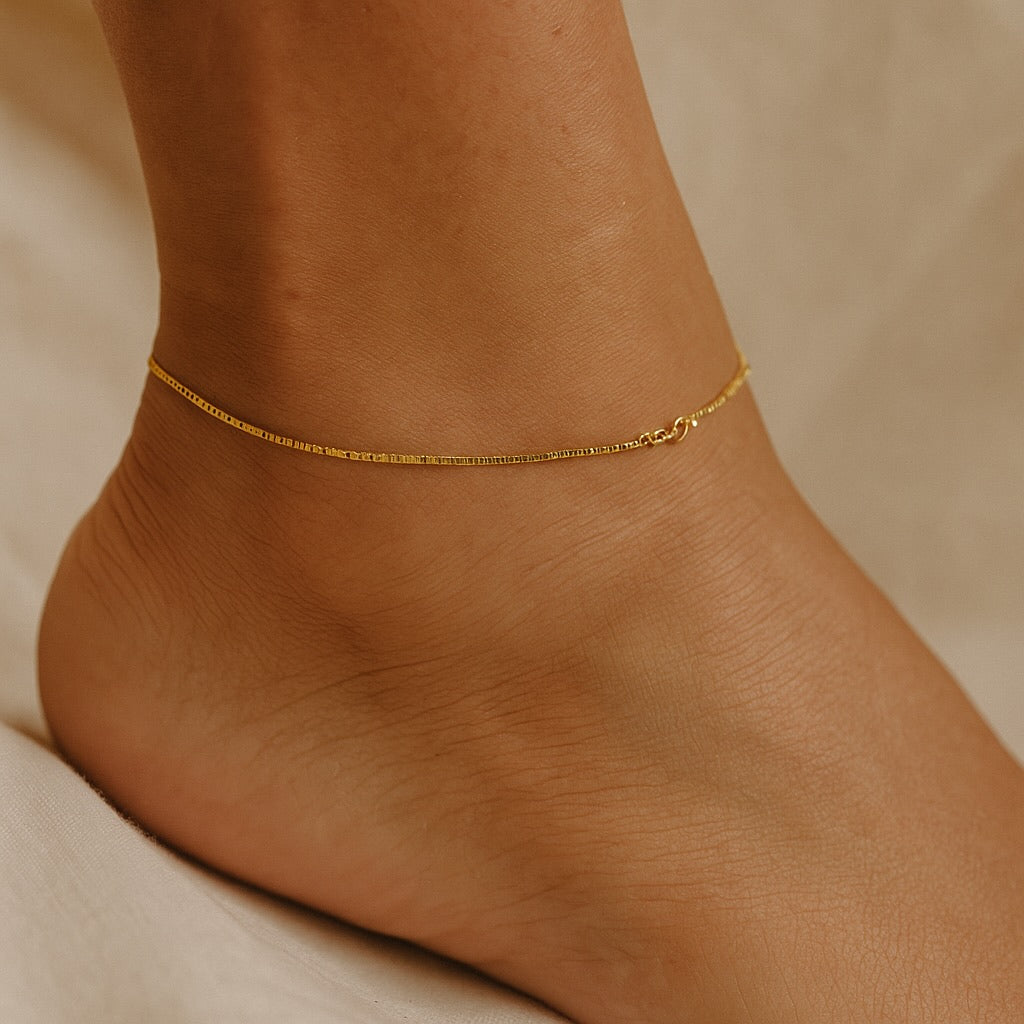 Fine Mariner Chain Anklet