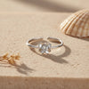 "Florette" Moissanite Ring
