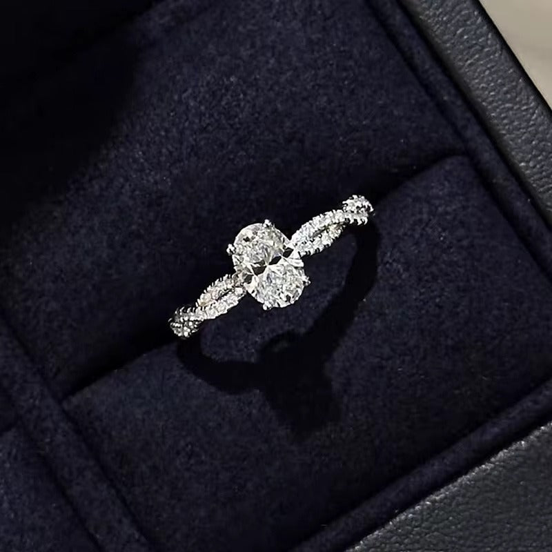 "Freya" Moissanite Ring