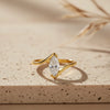 "Jemma" Solitaire Moissanite Ring