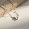 "Keira" Moissanite Pendant Necklace