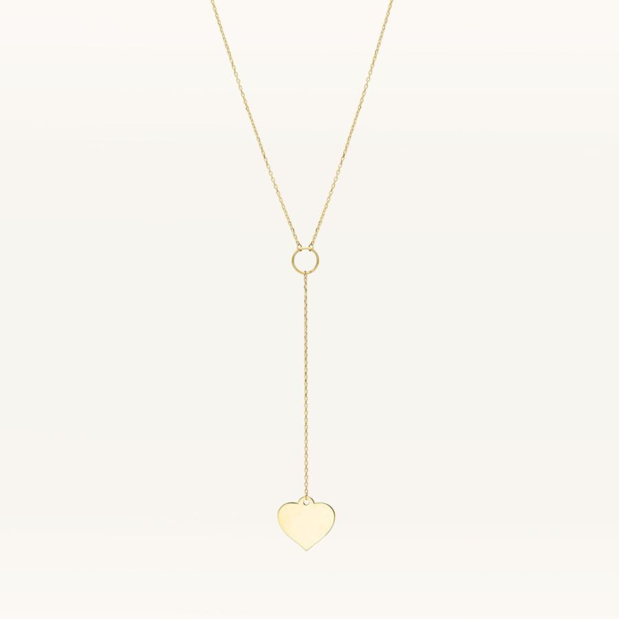 Lariat Heart Necklace