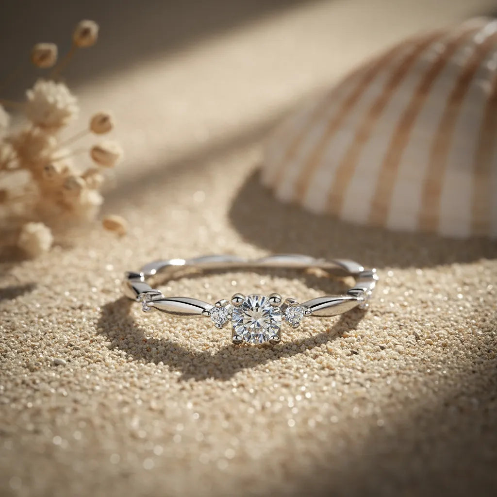 "Liola" Moissanite Ring