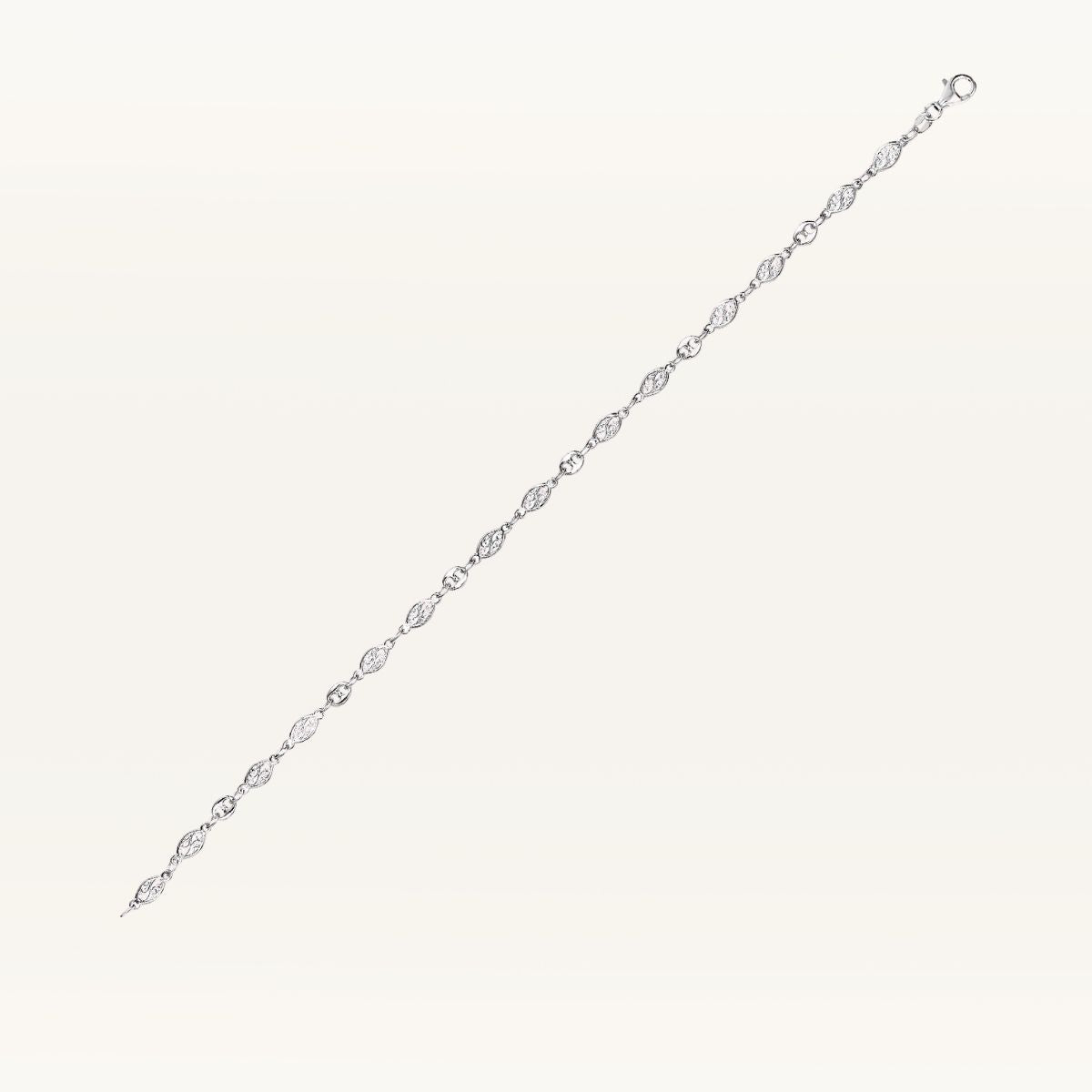 Marquise Leaf Anklet