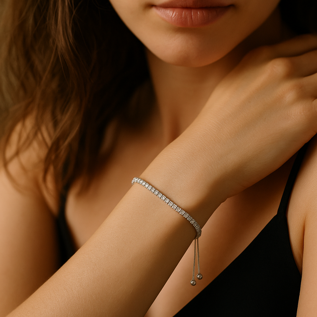 Tennis Lariat Bracelet