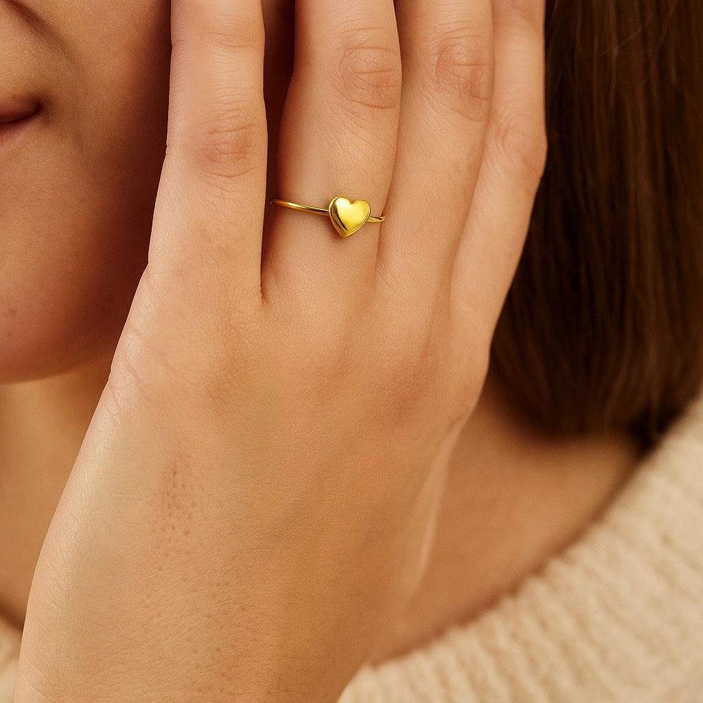 Puffy Heart Ring
