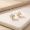 "Rosa" Moissanite Stud Earrings