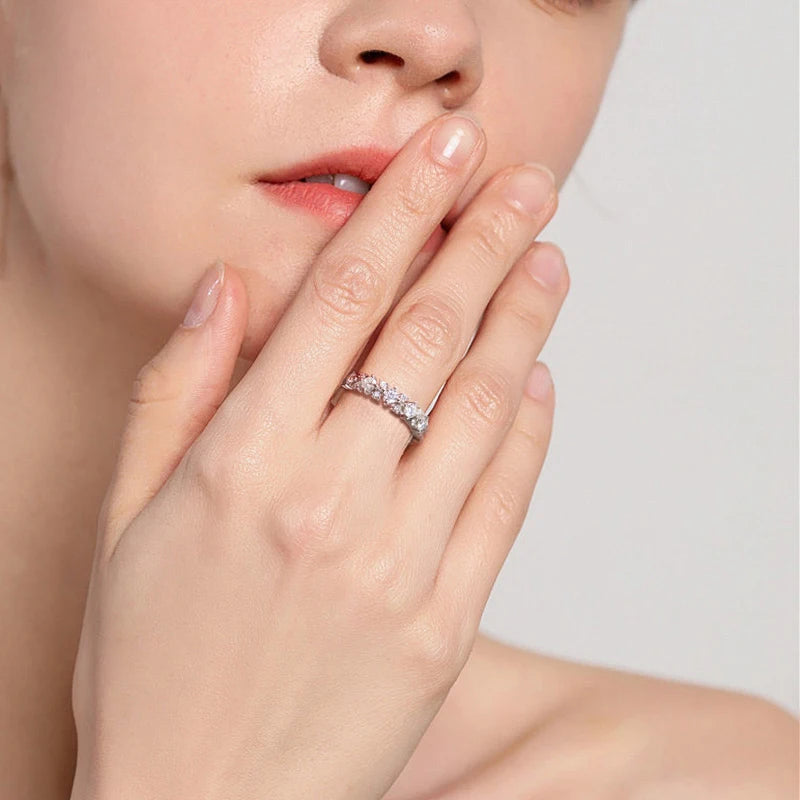 "Nova" Moissanite Eternity Ring