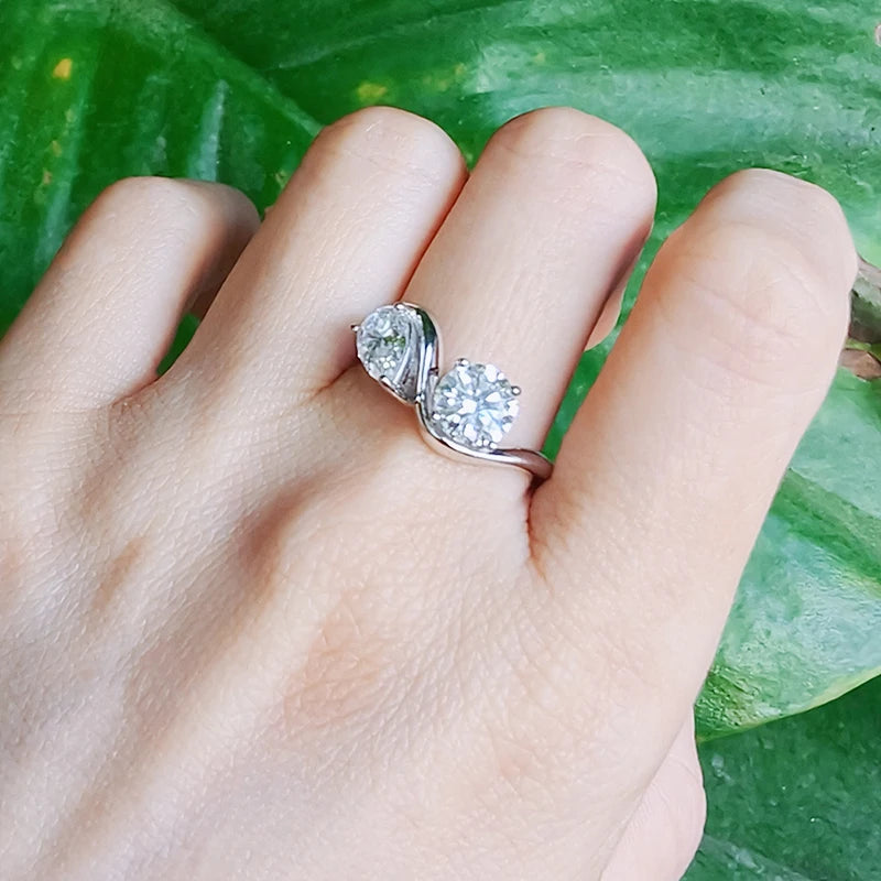 "Martine" Moissanite Ring
