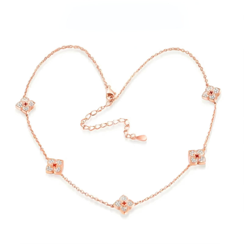 "Sabrina" Moissanite Choker Necklace