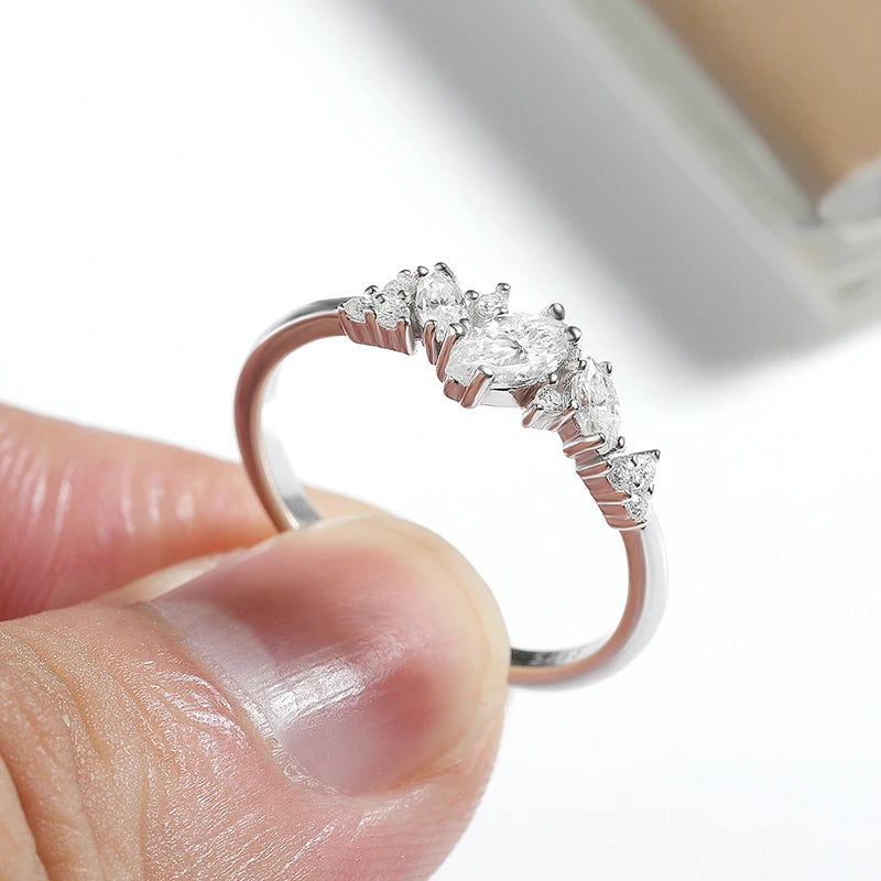 "Aria" Moissanite Ring