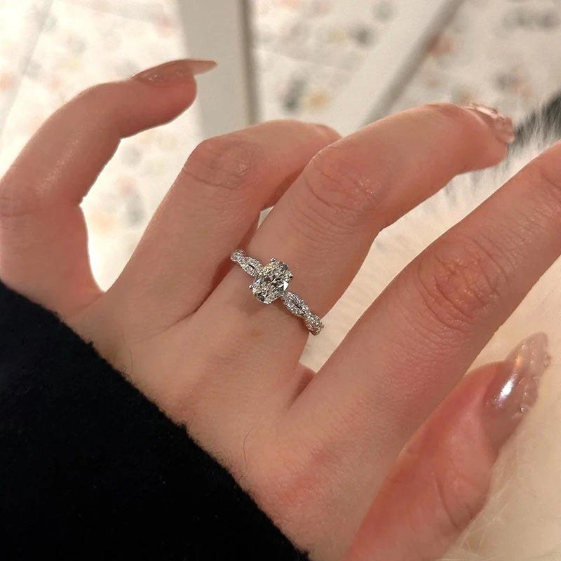 "Freya" Moissanite Ring