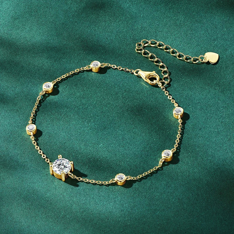 "Bianca" Moissanite Bracelet